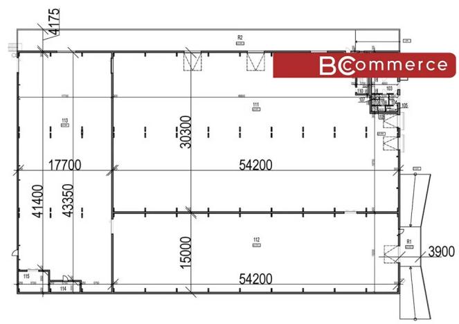 Pronájem skladu, Břeclav, Mládežnická, 1578 m2