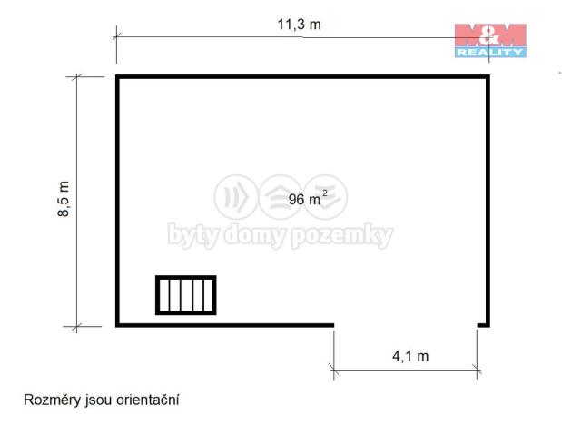 Prodej zemědělského objektu, Mešno, 96 m2