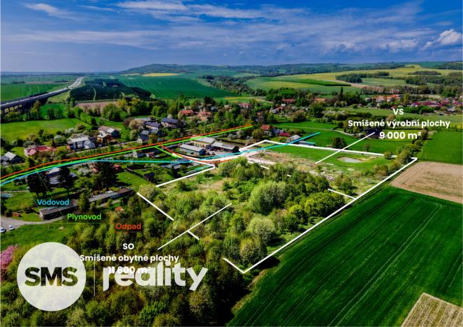 Prodej pozemku pro bydlení, Hladké Životice, Fulnecká, 22000 m2