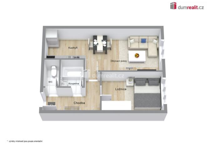 Prodej bytu 2+kk, Praha - Horní Měcholupy, Boloňská, 45 m2