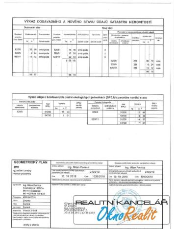 Prodej pozemku pro bydlení, Šumná, 2244 m2
