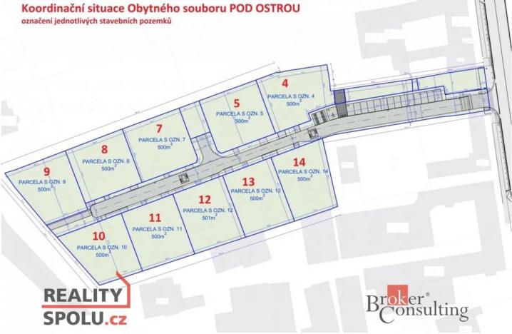 Prodej pozemku pro bydlení, Česká, 500 m2