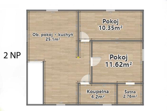 Prodej rodinného domu, Chodský Újezd - Nahý Újezdec, 115 m2