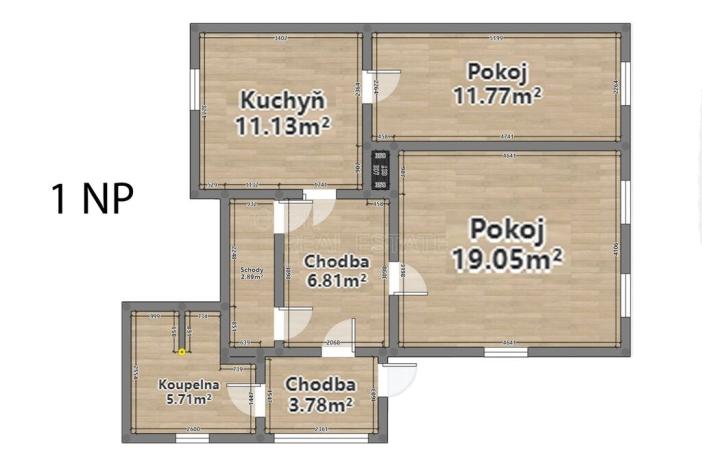 Prodej rodinného domu, Chodský Újezd - Nahý Újezdec, 115 m2