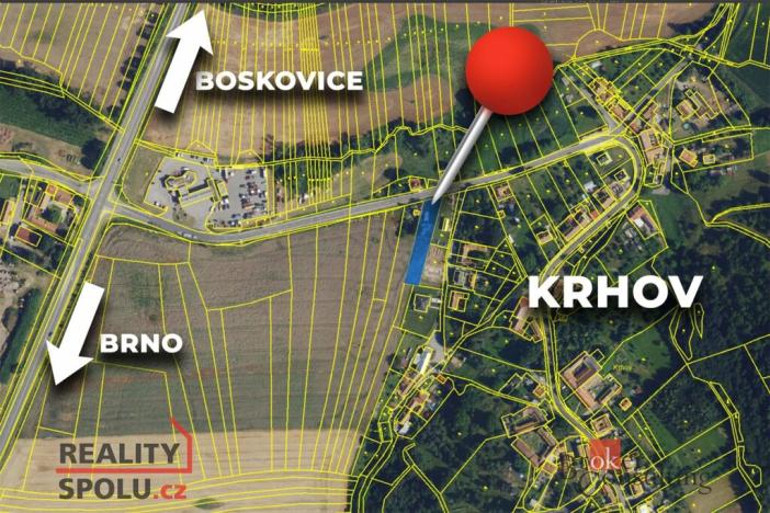 Prodej pozemku pro bydlení, Krhov, 1488 m2