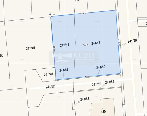 Prodej pozemku pro bydlení, Kolomuty, 1734 m2