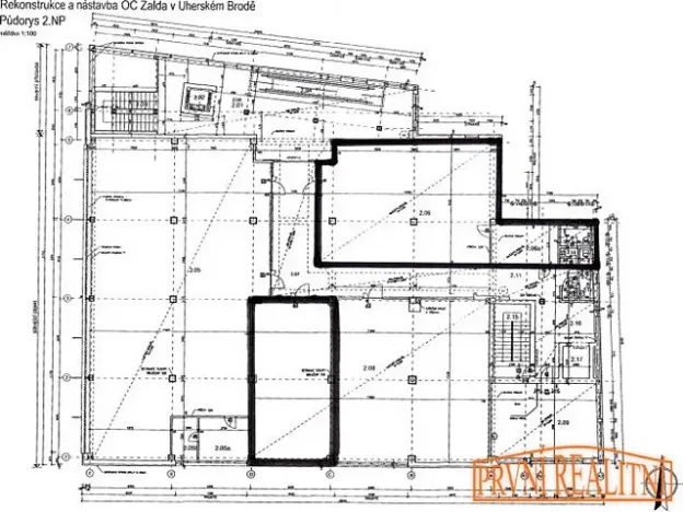 Pronájem obchodního prostoru, Uherský Brod, Bří Lužů, 72 m2
