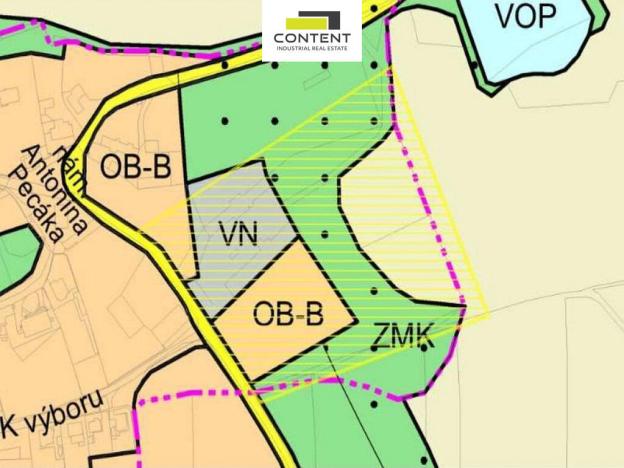 Prodej skladu, Praha - Točná, Branišovská, 26545 m2