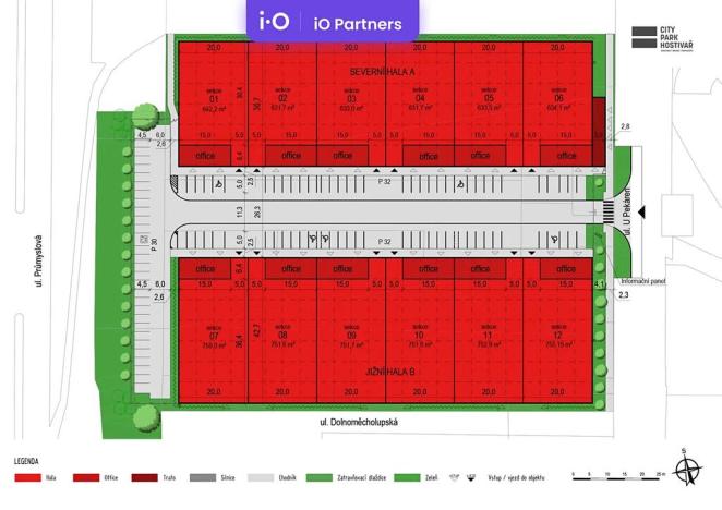 Pronájem skladu, Praha - Hostivař, U Pekáren, 800 m2