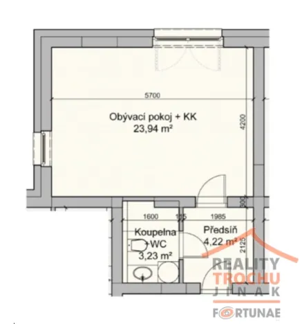 Prodej bytu 1+1, Říčky v Orlických horách, 32 m2