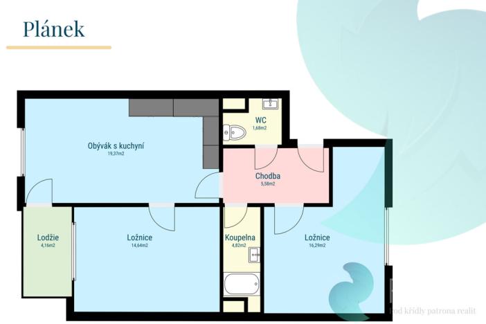 Prodej bytu 3+kk, Benešov, Pod Lihovarem, 63 m2