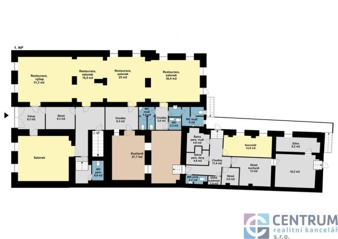 Prodej ubytování, Svoboda nad Úpou, 5. května, 1050 m2