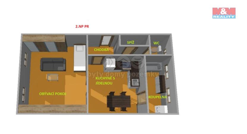 Prodej činžovního domu, Červený Kostelec, Řehákova, 214 m2