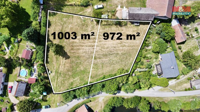 Prodej pozemku pro bydlení, Údrnice, 1975 m2