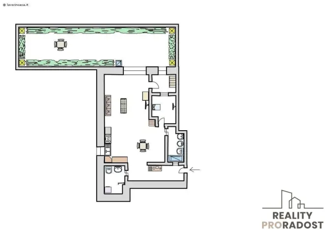 Prodej bytu 3+kk, Silvi,, Itálie, 100 m2