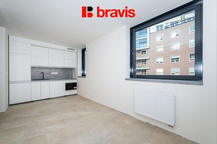 Pronájem bytu 1+kk, Brno - Zábrdovice, Příkop, 30 m2