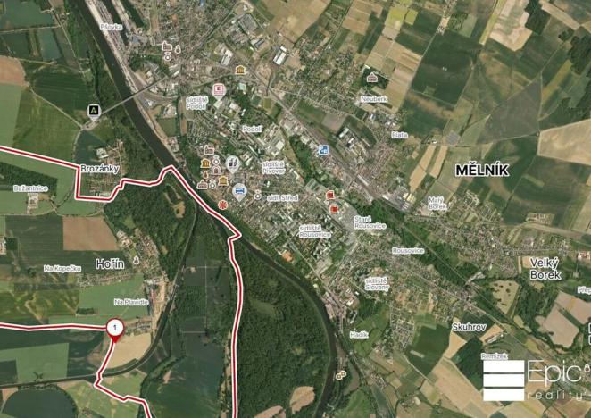 Prodej pozemku pro bydlení, Hořín, 778 m2