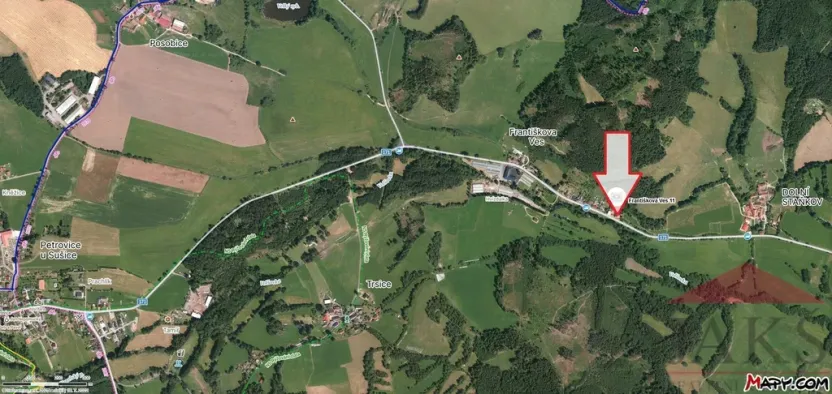 Prodej rodinného domu, Petrovice u Sušice - Františkova Ves, 365 m2