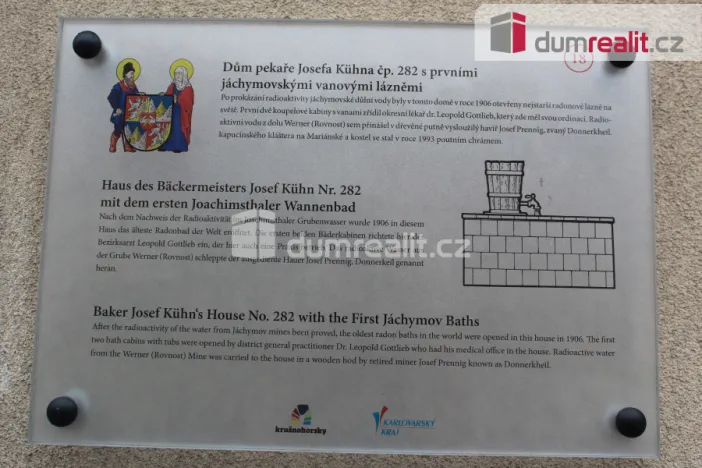 Pronájem obchodního prostoru, Jáchymov, náměstí Republiky, 150 m2