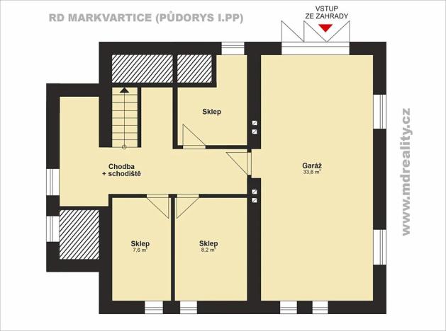 Prodej rodinného domu, Markvartice, 185 m2