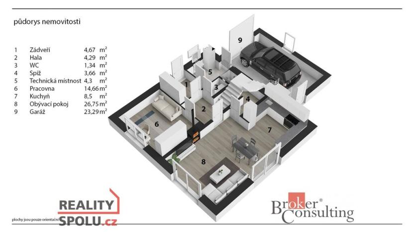 Prodej rodinného domu, Poděbrady - Poděbrady III, 158 m2