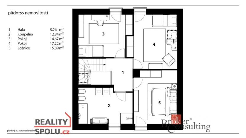 Prodej rodinného domu, Poděbrady - Poděbrady III, Palackého, 158 m2
