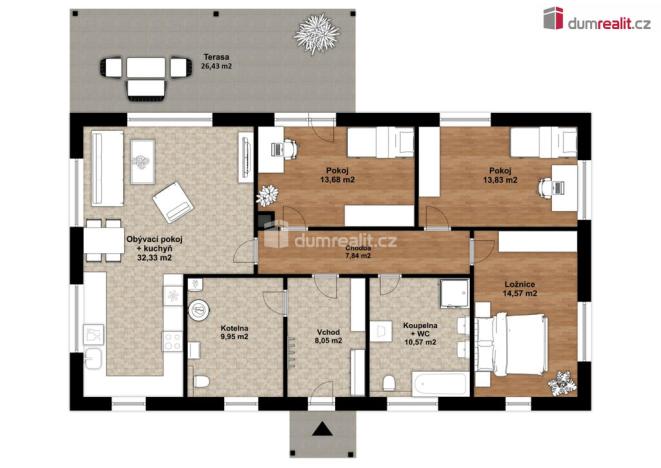 Prodej rodinného domu, Pavlovice, 136 m2