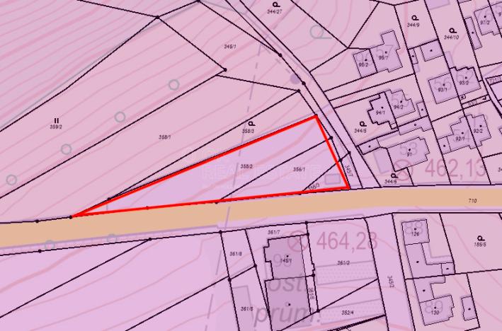 Prodej pozemku pro bydlení, Příčina, 1708 m2
