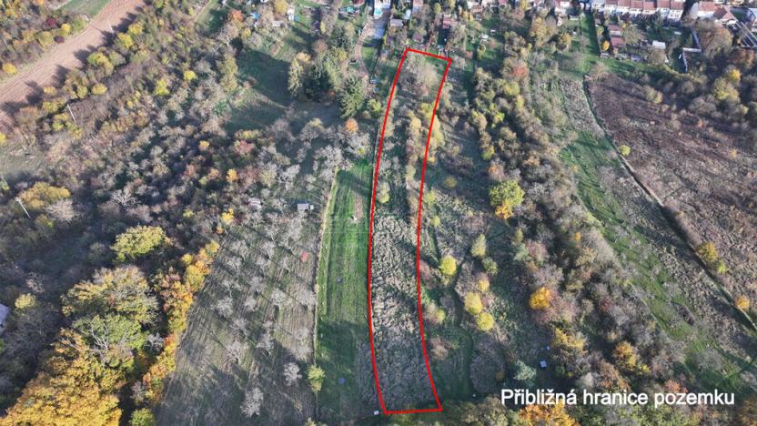 Prodej zahrady, Brno - Jehnice, 3135 m2