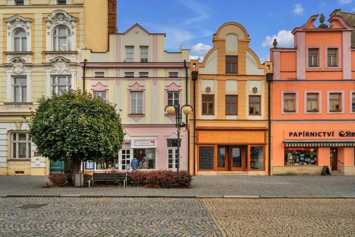 Pronájem bytu 1+kk, Lanškroun, nám. J. M. Marků, 36 m2