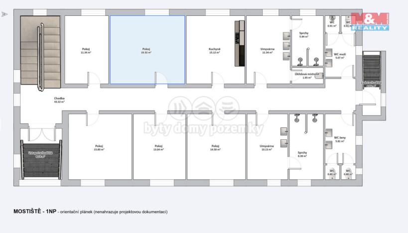 Prodej činžovního domu, Velké Meziříčí - Mostiště, 380 m2
