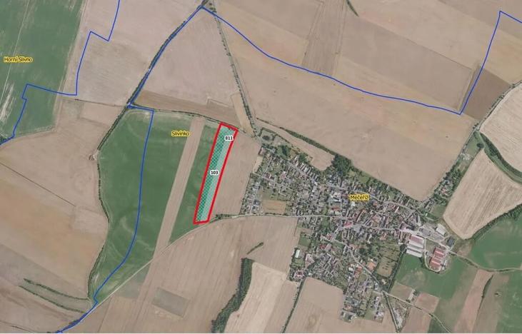 Prodej pole, Mečeříž, 37162 m2