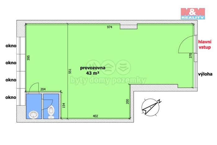 Pronájem obchodního prostoru, Ostrava - Poruba, Mongolská, 47 m2