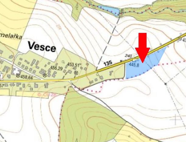 Prodej pozemku pro bydlení, Vesce, 11571 m2