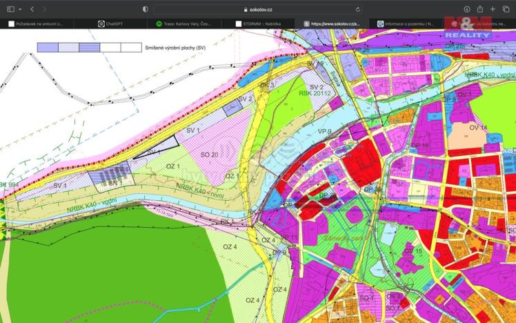 Prodej komerčního pozemku, Sokolov, 6203 m2
