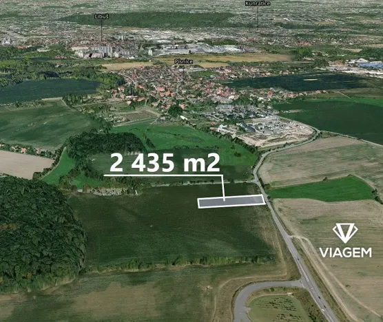 Prodej podílu pole, Praha - Cholupice, 608 m2