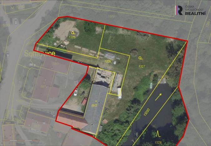 Prodej pozemku pro bydlení, Bystřice - Semovice, 6821 m2