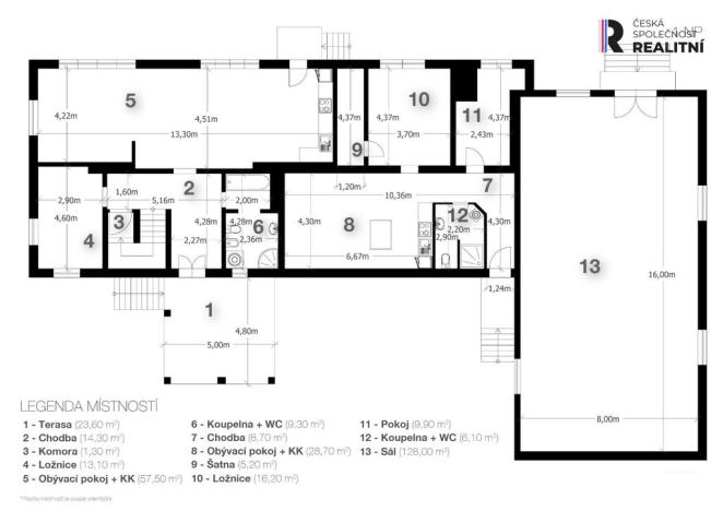 Prodej rodinného domu, Bystřice - Semovice, 477 m2