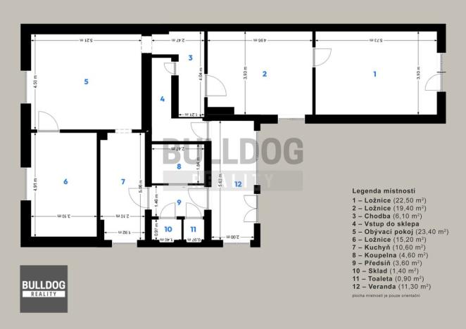 Prodej rodinného domu, Praha - Čakovice, Polabská, 243 m2