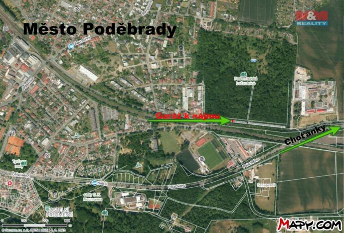 Pronájem garáže, Poděbrady, Za Bažantnicí, 16 m2