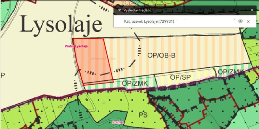 Prodej pole, Praha, 17536 m2