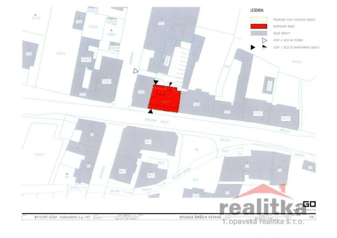 Prodej pozemku pro bydlení, Opava - Předměstí, Nákladní, 972 m2