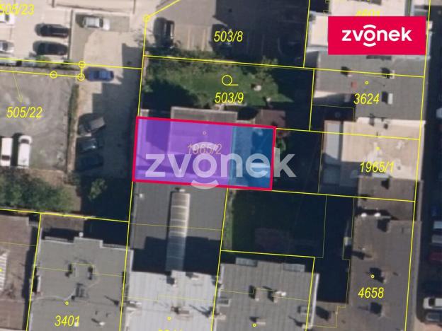 Prodej komerčního pozemku, Zlín, Lorencova, 220 m2