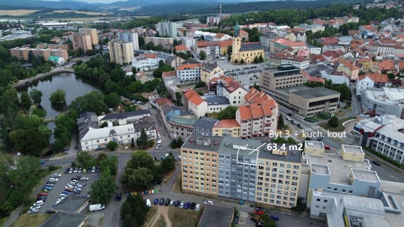 Prodej bytu 3+kk, Příbram - Příbram III, Ryneček, 62 m2