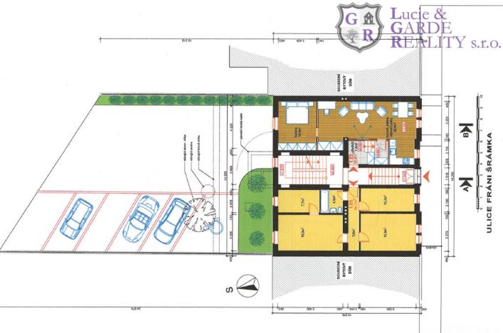 Prodej činžovního domu, České Budějovice, Fráni Šrámka, 250 m2