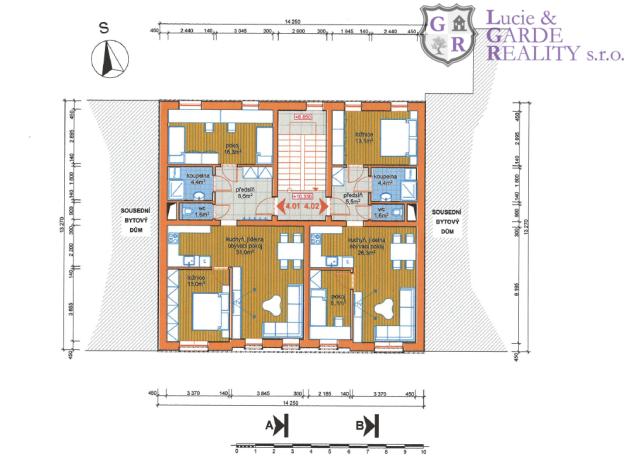 Prodej činžovního domu, České Budějovice, Fráni Šrámka, 250 m2