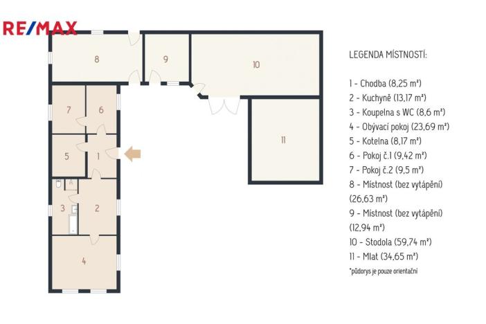 Prodej rodinného domu, Librantice, 81 m2