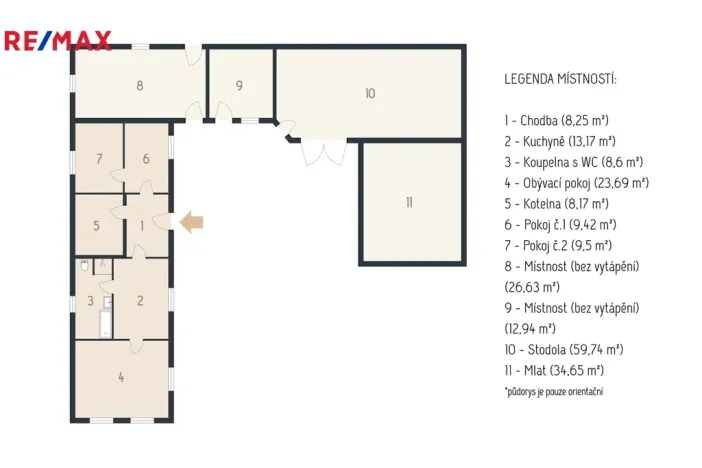 Prodej rodinného domu, Librantice, 81 m2