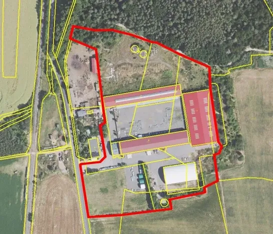 Pronájem výrobních prostor, Tachlovice, Karlštejnská, 28800 m2