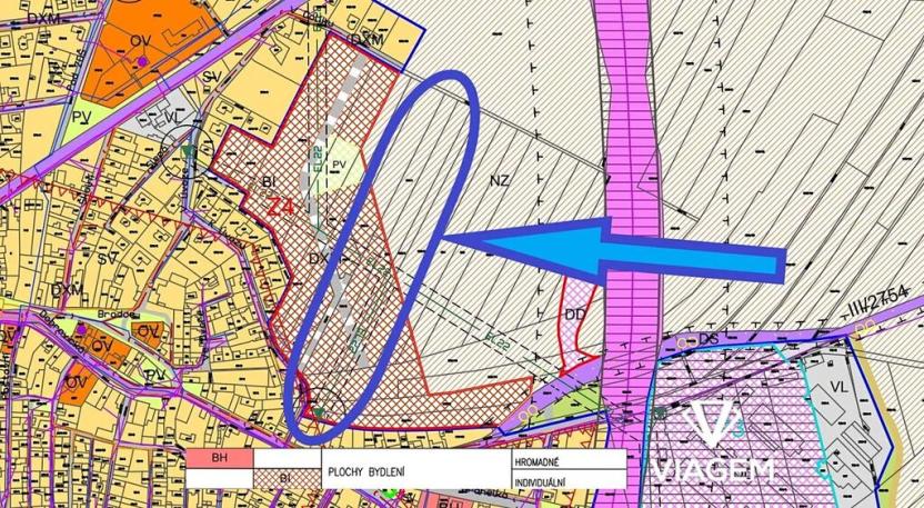 Prodej pozemku pro bydlení, Brodce, 8883 m2